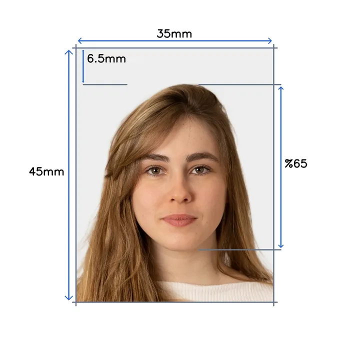 Passport photo requirements to create photo online