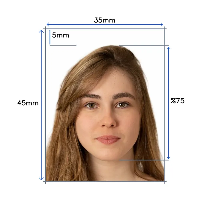 Passport photo requirements to create photo online