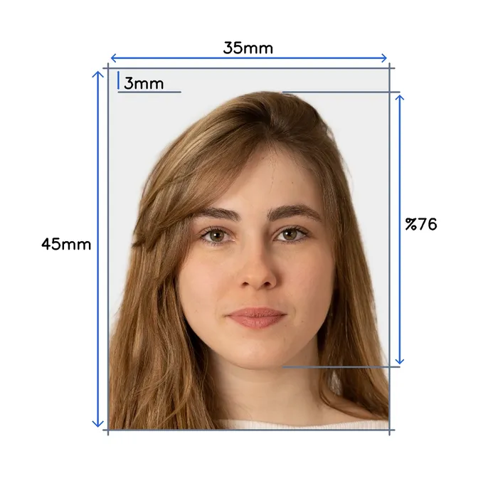 Passport photo requirements to create photo online