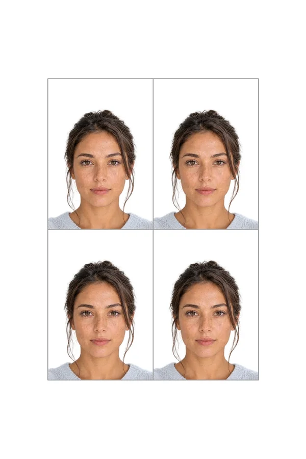 A print sheet of Malaysian Passport photos