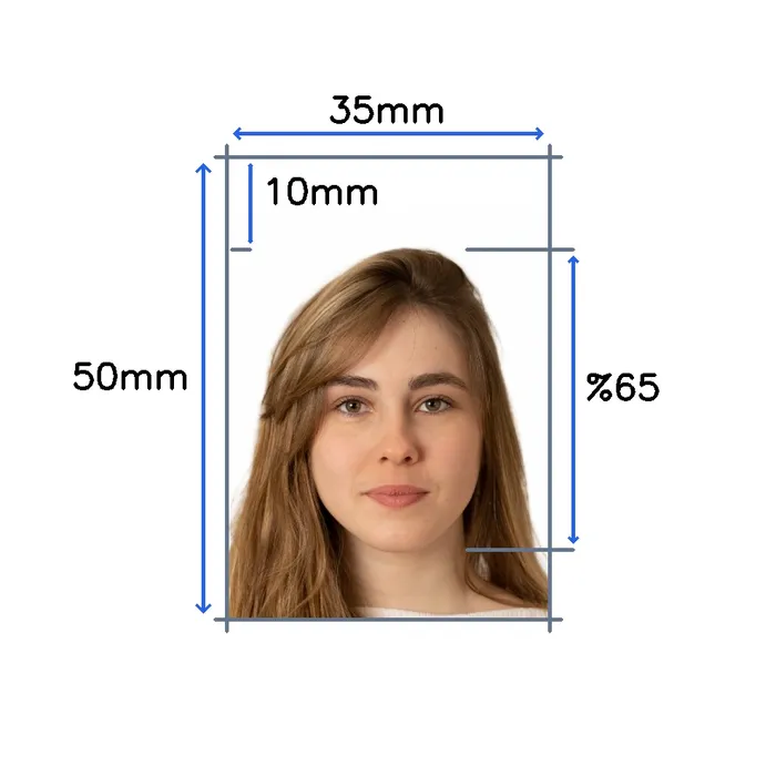 Passport photo requirements to create photo online