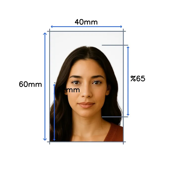 Passport photo requirements to create photo online