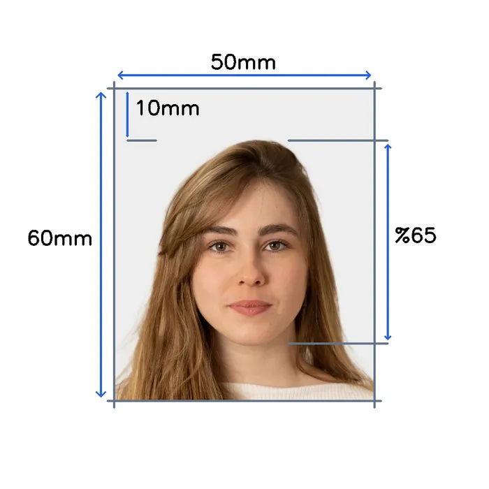 Passport photo requirements to create photo online