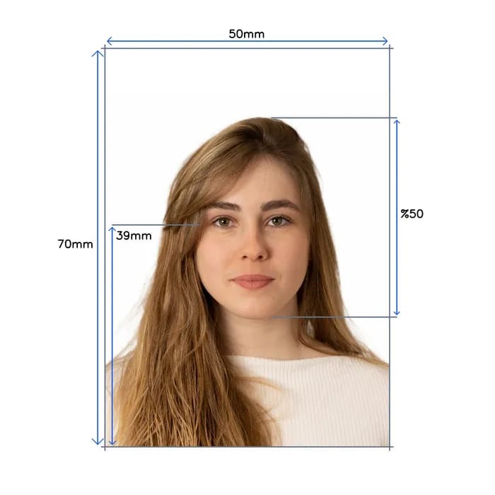 Passport photo requirements to create photo online
