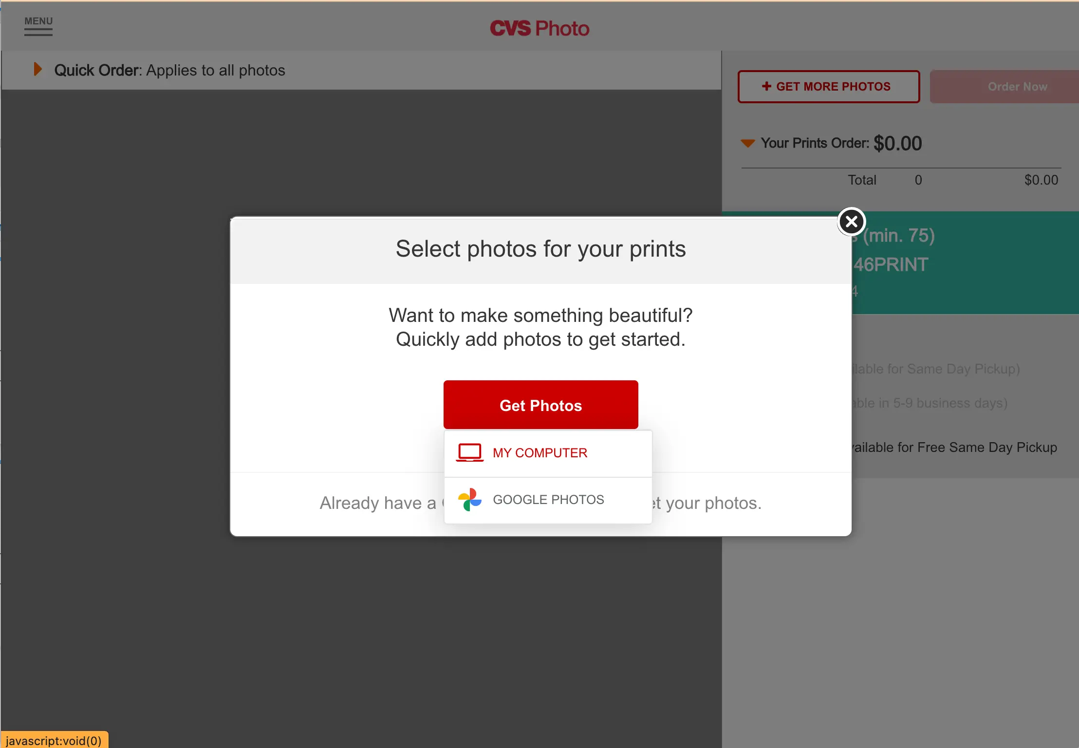 Upload Photos