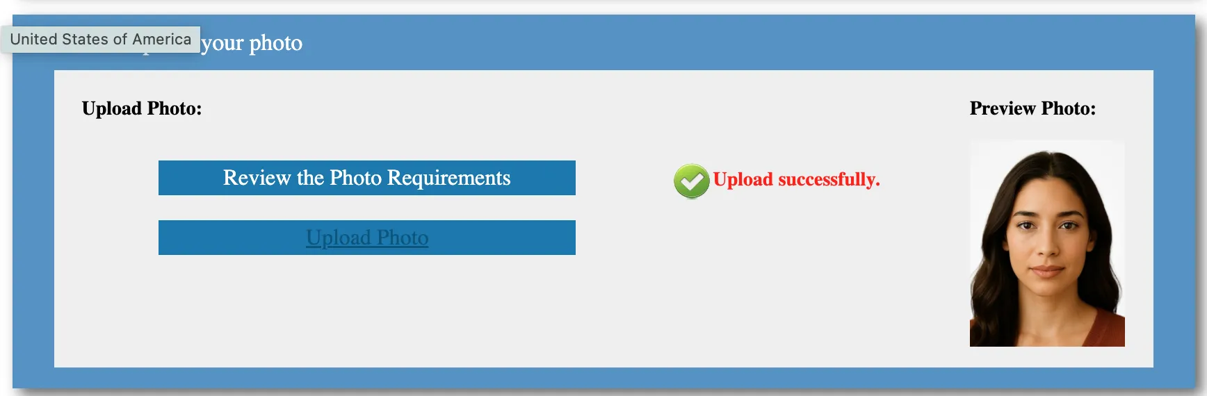 COVA Upload Success